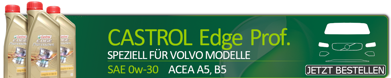 Castrol Motoröl 0W30 Edge Professional A5/B5 0W-30 Titanium für Volvo