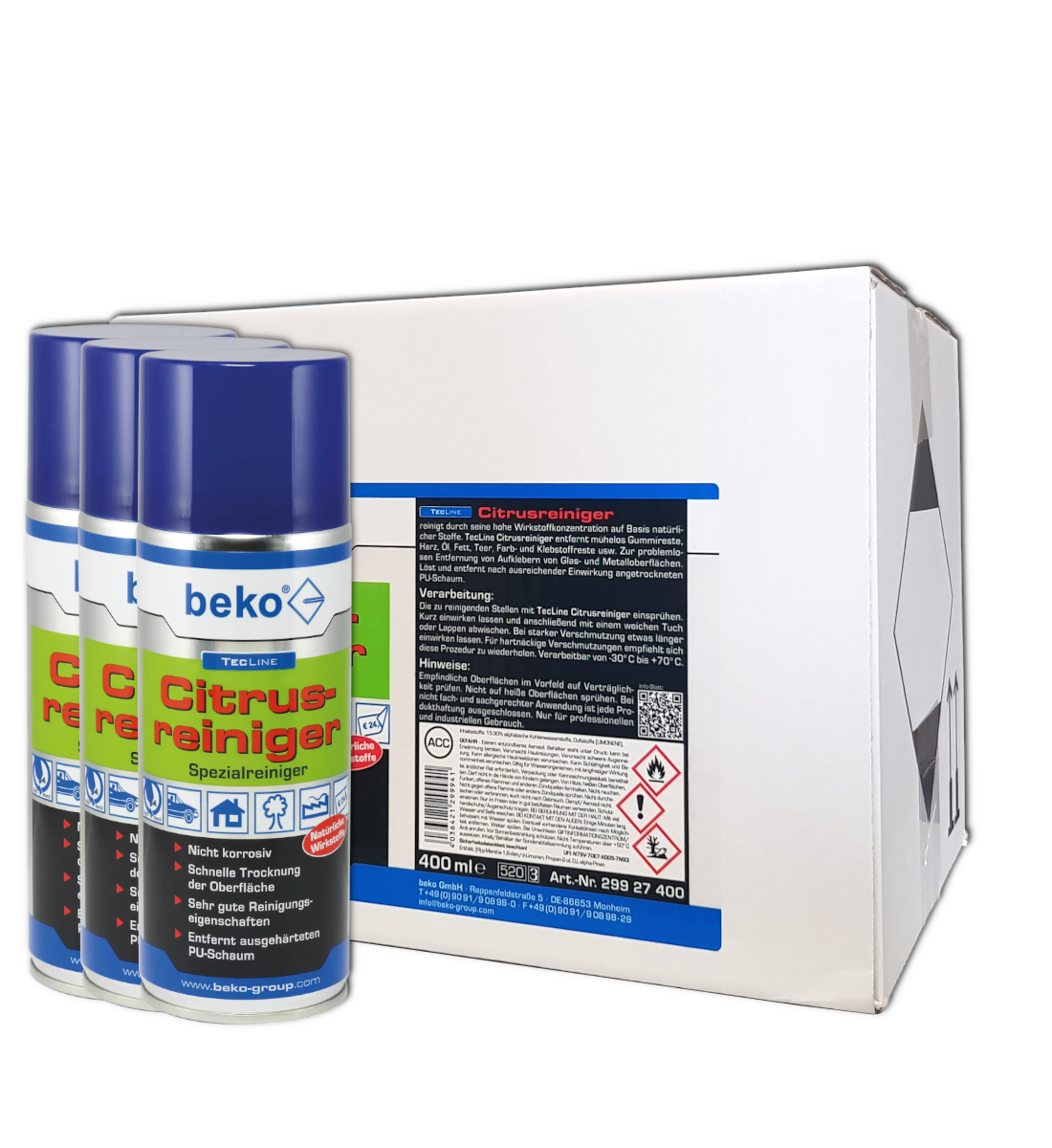 Beko TecLine X-Clean - Producto De Limpieza Concentrado