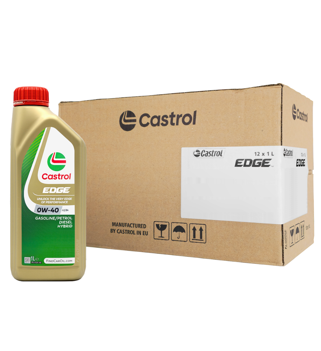 Castrol Edge 0w-40 A3/B4 ⭐ Breiter Temperaturbereich