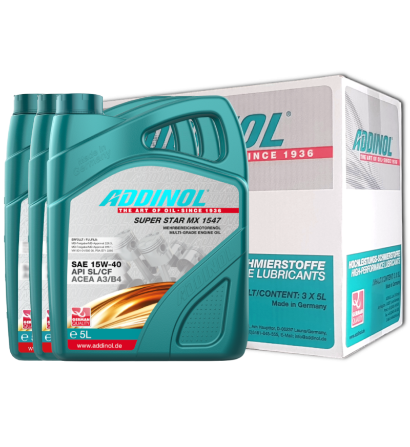 Addinol Super Star MX 1547 / 3 x 5 Liter