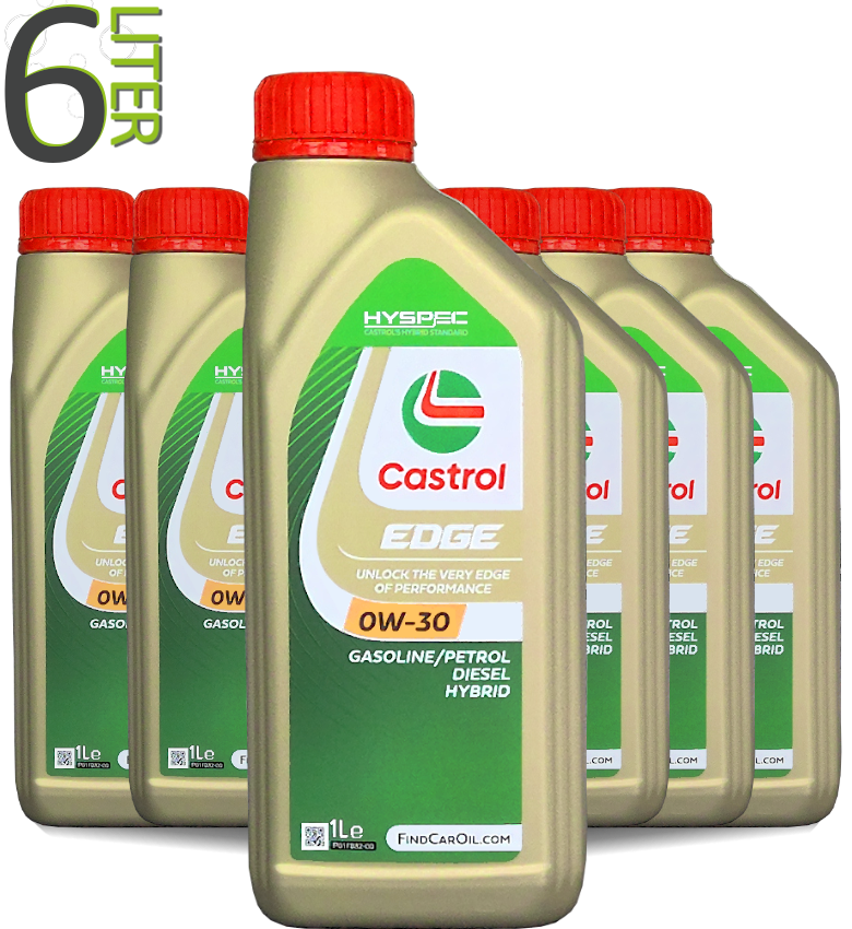 Castrol Motoröl 0w30 Edge C3 0W-30 (15F63B) / 6 x 1 Liter