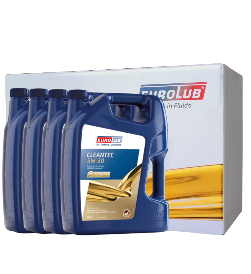 Eurolub Cleantec 5W30 / 4 x 5 Liter