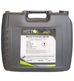Wectol Motoröl 5W-40 Extramax 5W-40 / 20 Liter