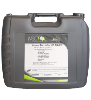 Wectol Motoröl 5W30 Max Ultra FE 5W-30 / 20 Liter