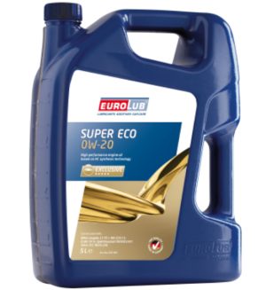 Eurolub Motoröl 0W20 Super Eco 0W-20 / 5 Liter