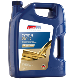 Eurolub Motoröl 5W40 Synt M 5W-40 / 5 Liter