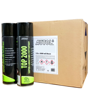 Autol Top 2000 Super Longtime Fettspray / 12 x 500 ml