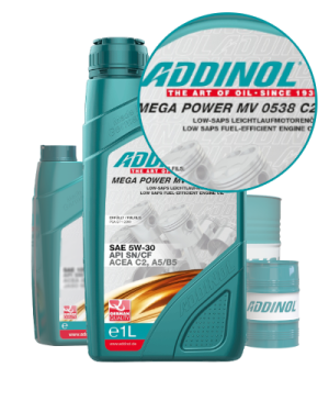 ADDINOL Motoröl 5W30 Mega Power MV 0538 C2