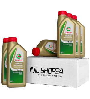 Castrol Motoröl 0W20 Edge LL IV 0W-20 (15F610) / 6 x 1 Liter