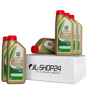 Castrol Motoröl 0w20 Edge Professional V / 6 x 1 Liter