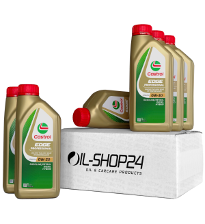 Castrol Motoröl 0w30 Edge Professional LongLife III 0w-30 / 6 x 1 Liter