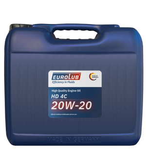 Eurolub Motoröl 20w HD 4C SAE 20w-20 / 20 Liter