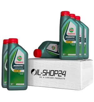 Castrol Motoröl 5W30 Magnatec C2 5W-30 (15F6C8) / 6 x 1 Liter