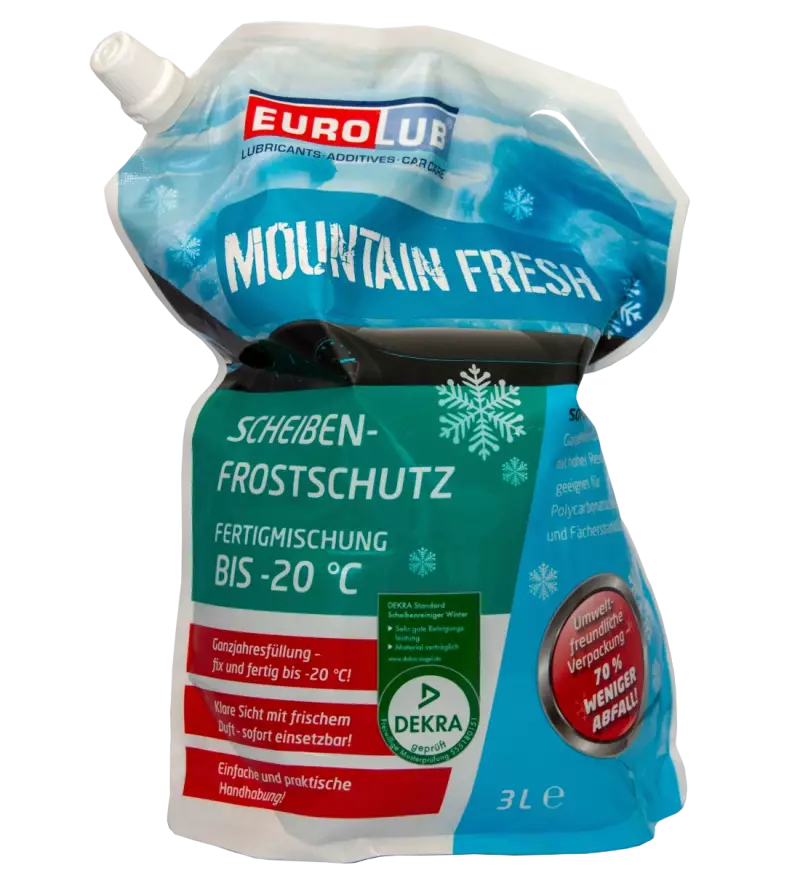 Eurolub Scheibenfrostschutz Fertigmischung -20°C / 3 Liter Beutel