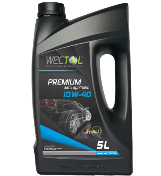 Wectol Motoröl 10W-40 Premium 10W-40 / 5 Liter