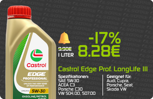 Castrol Motoröl 5W30 Edge Professional LongLife