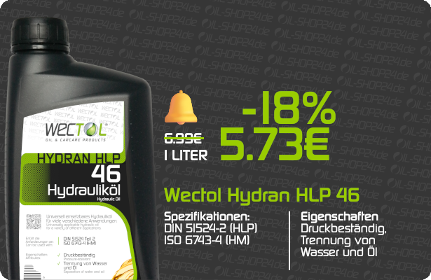 WECTOL Hydrauliköl Hydran HLP 46