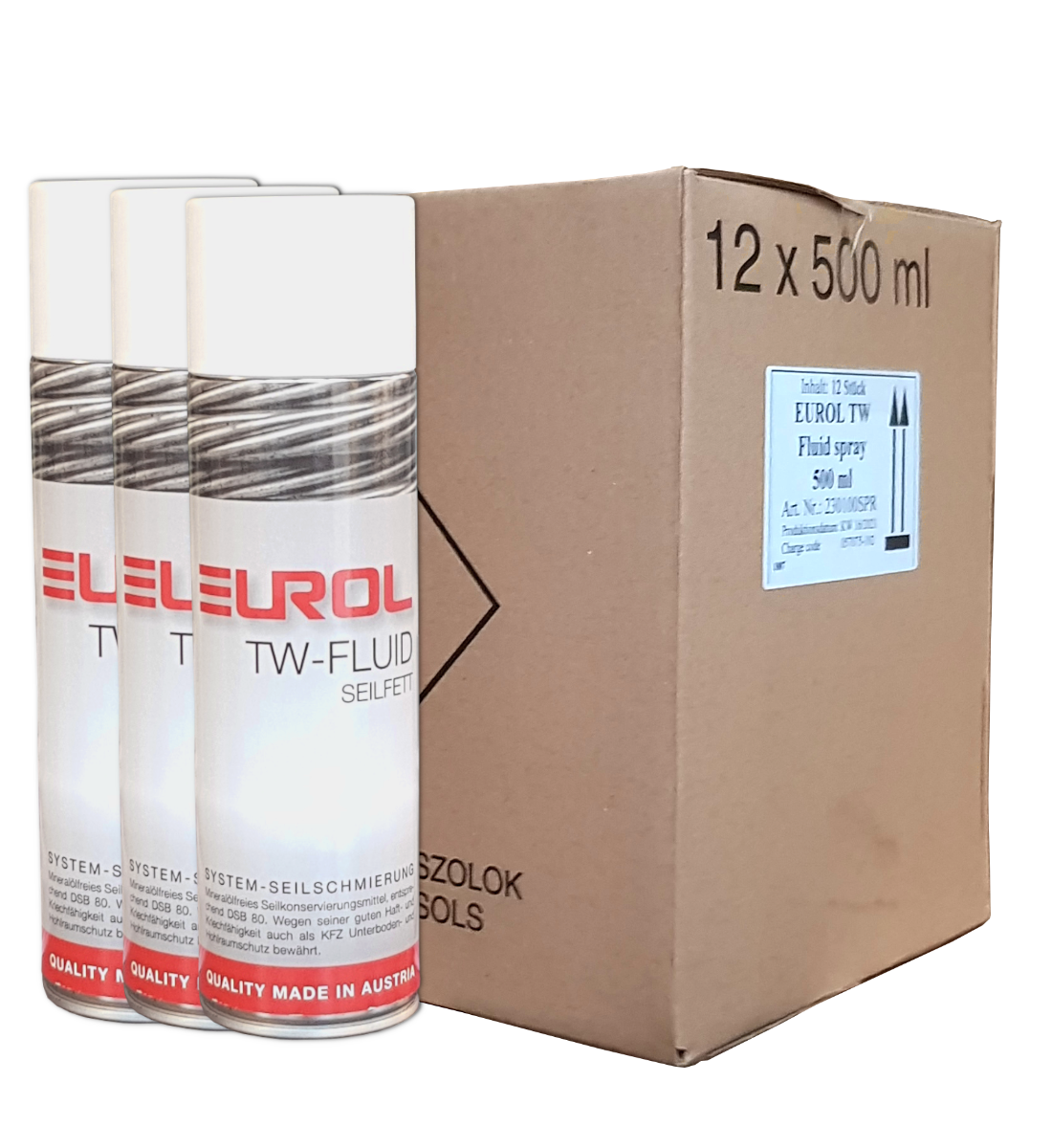 Eurol TW-Fluid Seilfett / 12 x 500ml