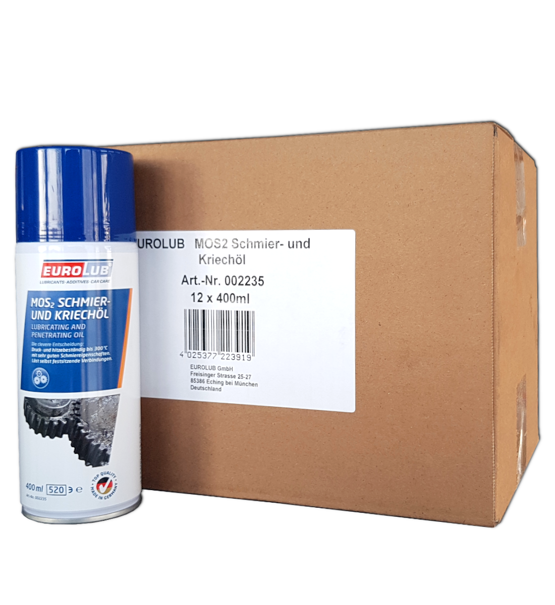 Eurolub Starthilfe Spray / 12 x 400 ml